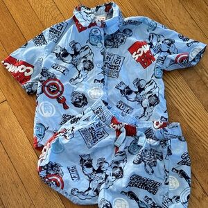 Marvel Blue and Red Kids Matching Set